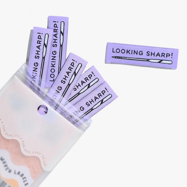 KATM "LOOKING SHARP" - Woven Labels 6 pack